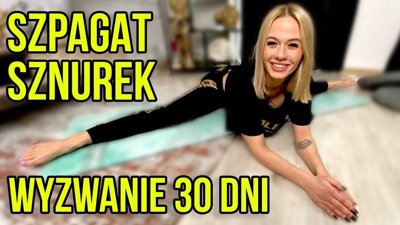 Jak zrobić szpagat poprzeczny - proste ćwiczenia na elastyczność